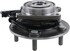 WE60927 by NTN - Wheel Bearing and Hub Assembly - Steel, Natural, with Wheel Studs