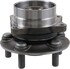 WE60949 by NTN - Wheel Bearing and Hub Assembly - Steel, Natural, with Wheel Studs