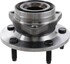 WE60841 by NTN - Wheel Bearing and Hub Assembly - Steel, Natural, with Wheel Studs