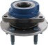 WE60880 by NTN - Wheel Bearing and Hub Assembly - Steel, Natural, with Wheel Studs