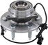 WE60912 by NTN - Wheel Bearing and Hub Assembly - Steel, Natural, with Wheel Studs