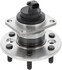 WE61048 by NTN - Wheel Bearing and Hub Assembly - Steel, Natural, with Wheel Studs