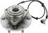 WE61127 by NTN - Wheel Bearing and Hub Assembly - Steel, Natural, with Wheel Studs