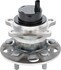 WE61058 by NTN - Wheel Bearing and Hub Assembly - Steel, Natural, with Wheel Studs