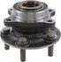 WE61444 by NTN - Wheel Bearing and Hub Assembly - Steel, Natural, with Wheel Studs