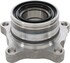 WE61487 by NTN - Wheel Bearing and Hub Assembly - Steel, Natural, without Wheel Studs