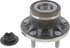 WE61772 by NTN - Wheel Bearing and Hub Assembly - Steel, Natural, with Wheel Studs