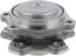 WE61800 by NTN - Wheel Bearing and Hub Assembly - Steel, Natural, without Wheel Studs