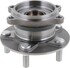 WE61802 by NTN - Wheel Bearing and Hub Assembly - Steel, Natural, with Wheel Studs