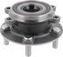 WE61794 by NTN - Wheel Bearing and Hub Assembly - Steel, Natural, with Wheel Studs