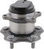 WE61795 by NTN - Wheel Bearing and Hub Assembly - Steel, Natural, with Wheel Studs