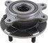 WE61812 by NTN - Wheel Bearing and Hub Assembly - Steel, Natural, with Wheel Studs