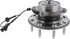 WE61805 by NTN - Wheel Bearing and Hub Assembly - Steel, Natural, with Wheel Studs