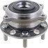 WE61820 by NTN - Wheel Bearing and Hub Assembly - Steel, Natural, with Wheel Studs