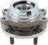 WE61813 by NTN - Wheel Bearing and Hub Assembly - Steel, Natural, with Wheel Studs