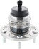 WE61818 by NTN - Wheel Bearing and Hub Assembly - Steel, Natural, with Wheel Studs