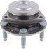 WE61831 by NTN - Wheel Bearing and Hub Assembly - Steel, Natural, with Wheel Studs