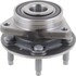 WE61832 by NTN - Wheel Bearing and Hub Assembly - Steel, Natural, with Wheel Studs