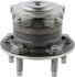 WE61833 by NTN - Wheel Bearing and Hub Assembly - Steel, Natural, with Wheel Studs