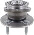 WE61834 by NTN - Wheel Bearing and Hub Assembly - Steel, Natural, with Wheel Studs