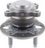 WE61826 by NTN - Wheel Bearing and Hub Assembly - Steel, Natural, with Wheel Studs