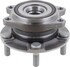 WE61843 by NTN - Wheel Bearing and Hub Assembly - Steel, Natural, with Wheel Studs