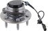 WE61846 by NTN - Wheel Bearing and Hub Assembly - Steel, Natural, with Wheel Studs