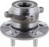 WE61842 by NTN - Wheel Bearing and Hub Assembly - Steel, Natural, with Wheel Studs