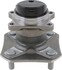 WE61856 by NTN - Wheel Bearing and Hub Assembly - Steel, Natural, with Wheel Studs