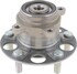 WE61859 by NTN - Wheel Bearing and Hub Assembly - Steel, Natural, without Wheel Studs