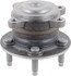 WE61852 by NTN - Wheel Bearing and Hub Assembly - Steel, Natural, with Wheel Studs