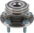 WE61864 by NTN - Wheel Bearing and Hub Assembly - Steel, Natural, with Wheel Studs