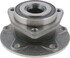 WE61860 by NTN - Wheel Bearing and Hub Assembly - Steel, Natural, without Wheel Studs