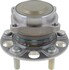WE61863 by NTN - Wheel Bearing and Hub Assembly - Steel, Natural, with Wheel Studs