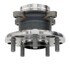 WE61874 by NTN - Wheel Bearing and Hub Assembly - Steel, Natural, with Wheel Studs