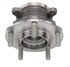 WE61877 by NTN - Wheel Bearing and Hub Assembly - Steel, Natural, with Wheel Studs