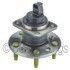 WE60699 by NTN - Wheel Bearing and Hub Assembly - Steel, Natural, with Wheel Studs