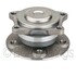 WE60680 by NTN - Wheel Bearing and Hub Assembly - Steel, Natural, without Wheel Studs