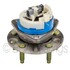 WE60725 by NTN - Wheel Bearing and Hub Assembly - Steel, Natural, with Wheel Studs