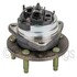 WE60729 by NTN - Wheel Bearing and Hub Assembly - Steel, Natural, with Wheel Studs