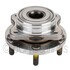 WE60708 by NTN - Wheel Bearing and Hub Assembly - Steel, Natural, with Wheel Studs