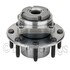 WE60710 by NTN - Wheel Bearing and Hub Assembly - Steel, Natural, with Wheel Studs