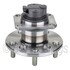 WE60754 by NTN - Wheel Bearing and Hub Assembly - Steel, Natural, with Wheel Studs