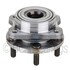 WE60789 by NTN - Wheel Bearing and Hub Assembly - Steel, Natural, with Wheel Studs