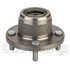 WE60776 by NTN - Wheel Bearing and Hub Assembly - Steel, Natural, with Wheel Studs