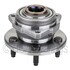 WE60798 by NTN - Wheel Bearing and Hub Assembly - Steel, Natural, with Wheel Studs