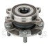 WE60803 by NTN - Wheel Bearing and Hub Assembly - Steel, Natural, with Wheel Studs