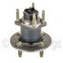 WE60842 by NTN - Wheel Bearing and Hub Assembly - Steel, Natural, with Wheel Studs