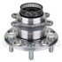 WE60849 by NTN - Wheel Bearing and Hub Assembly - Steel, Natural, with Wheel Studs