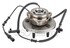 WE60853 by NTN - Wheel Bearing and Hub Assembly - Steel, Natural, with Wheel Studs